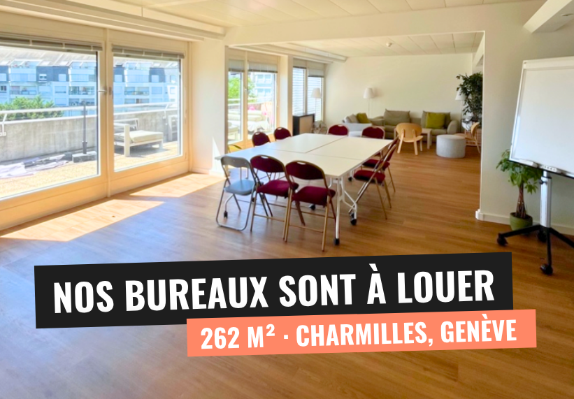 Nos bureaux cherchent leurs prochains occupant-e-xs